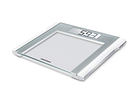 Soehnle - Style Sense Safe Electronic Bathroom Scale - 200 Scale, Silver