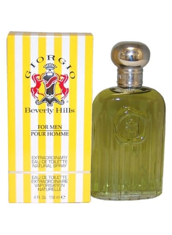 Giorgio Beverly Hills Yellow EDT 118 ML For Men