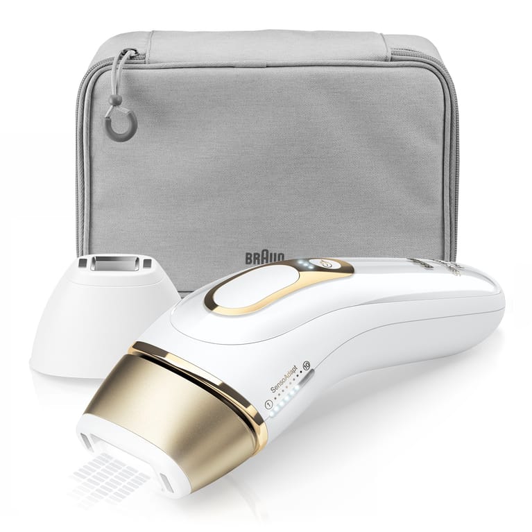 Silk-expert Pro 5 PL5117 IPL with 3 extras: Precision head, Venus razor and Premium pouch