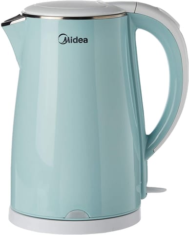 Midea Electric Kettle, 1.7 L, Double Wall Cool Touch Body, Light Green, MKHJ1705G