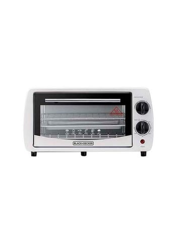 Toaster Oven Multifunction with Double Glass for Toasting/ Baking/ Broiling 9 L 800 W TRO9DG-B5 White