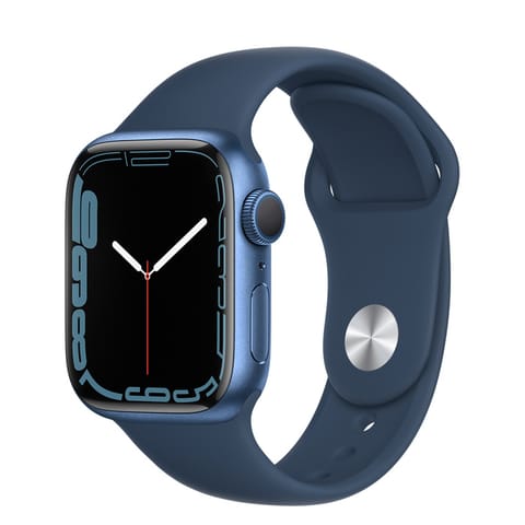 Watch Series 7 GPS 41mm Aluminium Case With Sport Band Abyss Blue
