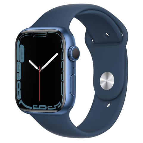 Watch Series 7 GPS 45mm Blue Aluminium Case with Sport Band