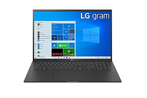 LG Gram 17Z90P-G Ultra Light Weight Laptop,IntelCore i7-1165G7,17Inch,1TB SSD,16GB RAM,Iris?? Plus Graphics,Win10 Home,Black