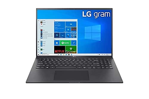 LG Gram 16Z90P-G Ultra Light Weight Laptop,IntelCore i7-1165G7,16Inch,1TB SSD,16GB RAM,Iris?? Plus Graphics,Win10 Home, Black