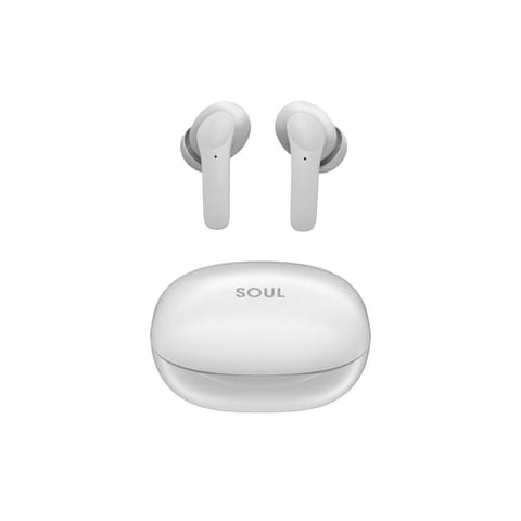 Soul 8 Pro Wireless Earbuds With Active Noice Cancellation White