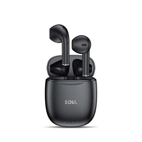 Soul 9 TWS Bluetooth In-Ear Earbuds With Charging Case Black