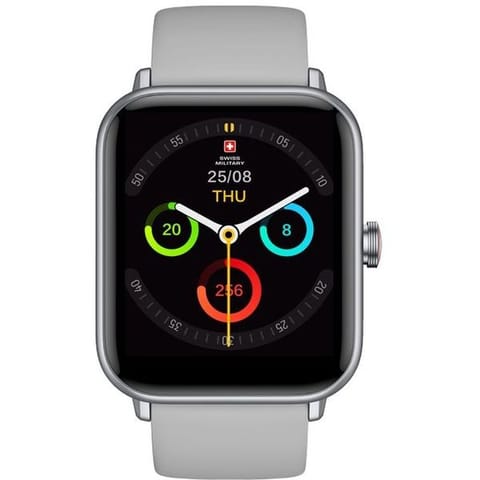Alps Smart Watch Silicon Strap Gray