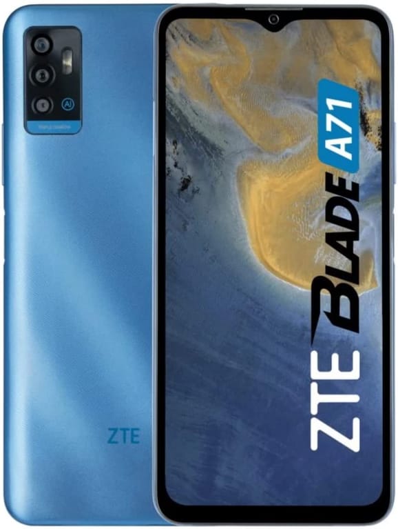 ZTE Blade A71 3GB RAM 64GB Storage, Blue