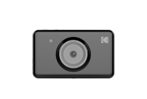 كوداك ميني شوت لاسلكي 2 في 1 كاميرا رقمية وطابعة اسود ، MS-210B
