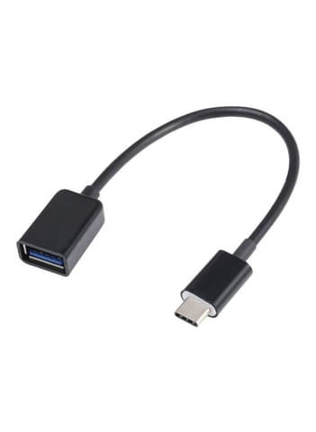 OTG Usb To Type C Connector Cable أسود ، 2724706015646