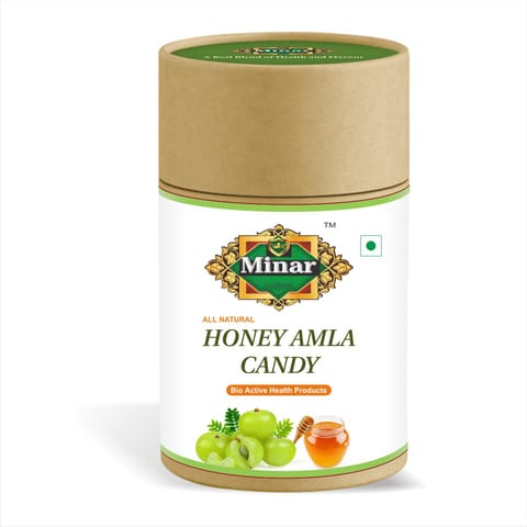 Minar 100% Natural & Organic Honey Amla Candy (Avla)