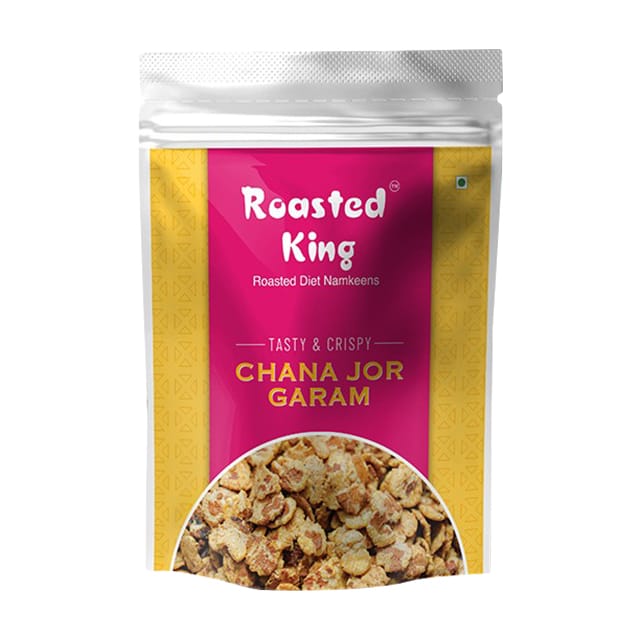 Roasted King 100% Tasty & Crispy Chana Jor Garam Namkeen