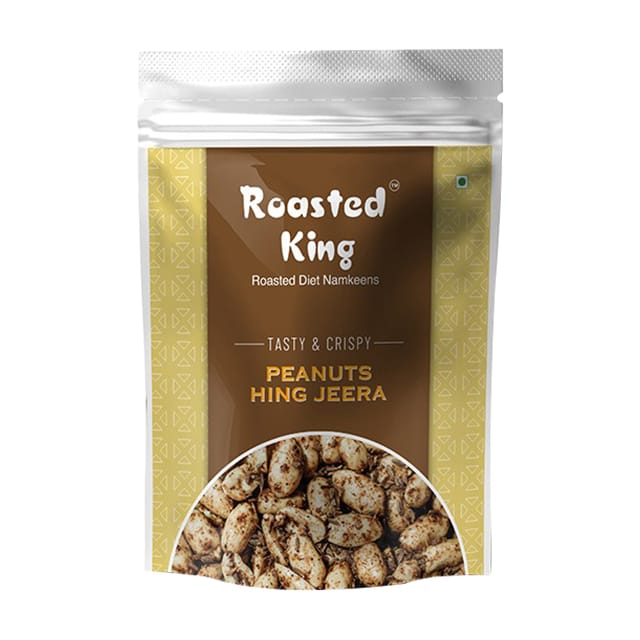 Roasted King 100% Healthy Roasted Classic Peanuts Hing Jeera
