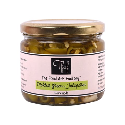 The Food Art Factory Pickled Green Jalepenos