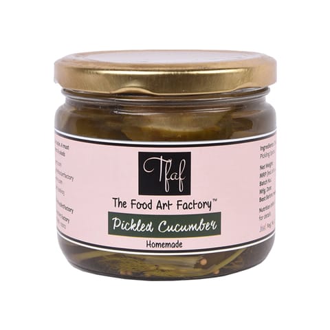 The Food Art Factory Pickled Cucumber (Gherkins)