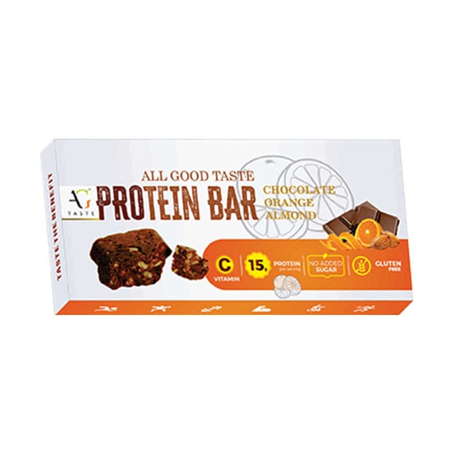 AG Taste Chocolate Orange Almond Protein Bar
