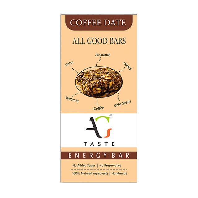 AG Taste Coffee Date Energy Bar