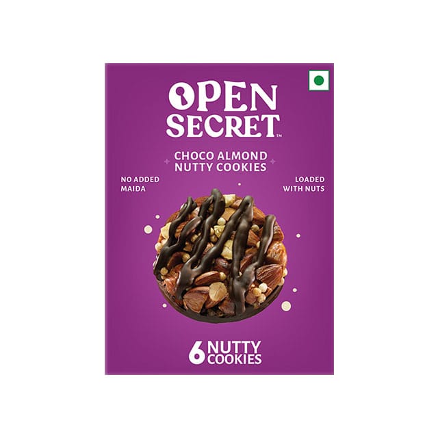 Open Secret Choco Almond Nutty Cookies