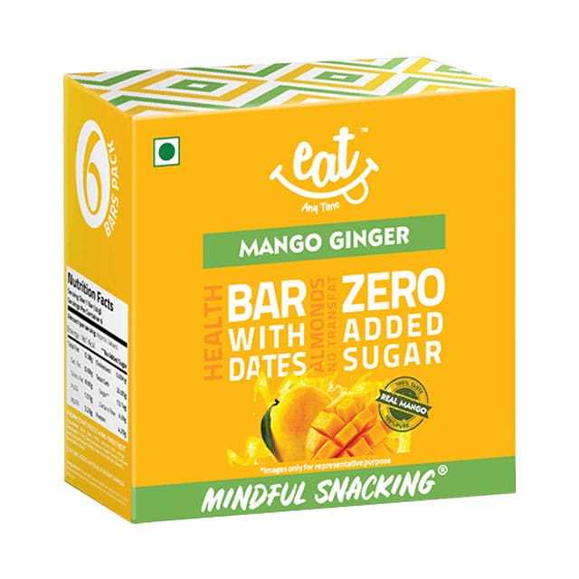 EAT Anytime Mango Ginger Healthy Energy Bar