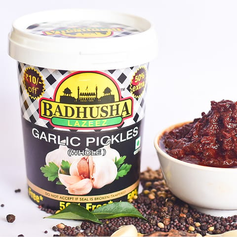 Badhusha Lazeez Pickles Garlic Pickles