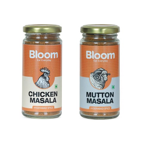 Bloom Foods Hyderabadi Chicken & Mutton Masala Combo Pack