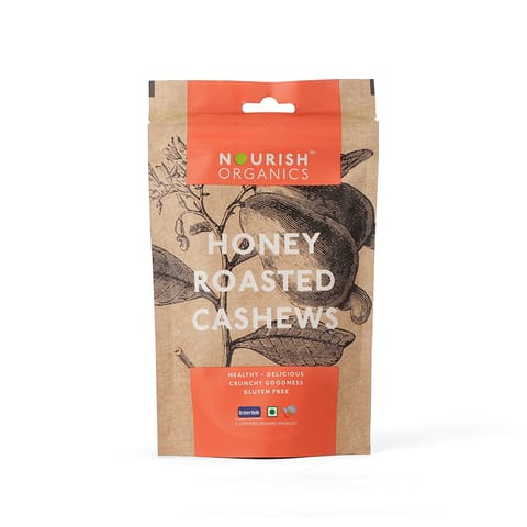 Nourish Organics Honey Roasted Cashews