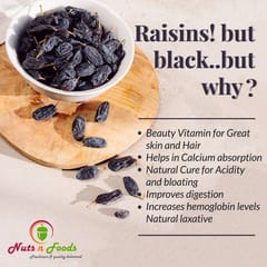 Nuts N Foods Seedless Black Raisins