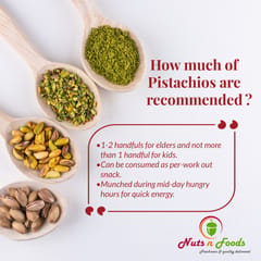 Nuts N Foods Salted and Roasted Pistachios