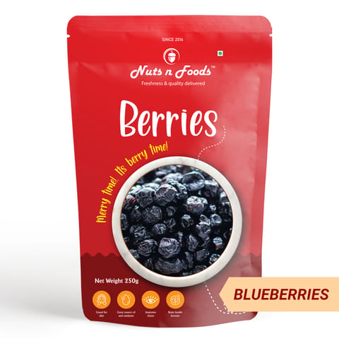 Nuts N Foods Dried Blue Berries