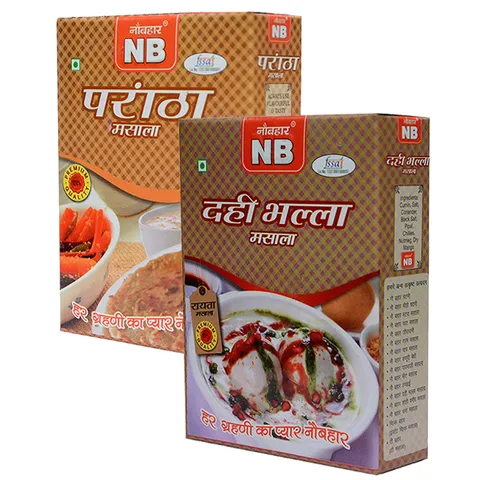 NB Combo of Dahi Bhalla Masala and Paratha Masala (Each 100 gms)