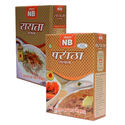 NB Combo of Raita Masala and Paratha Masala (Each 100 gms)