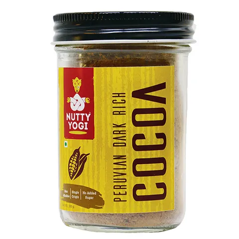 Nutty Yogi Peruvian Dark Rich Cocoa Powder