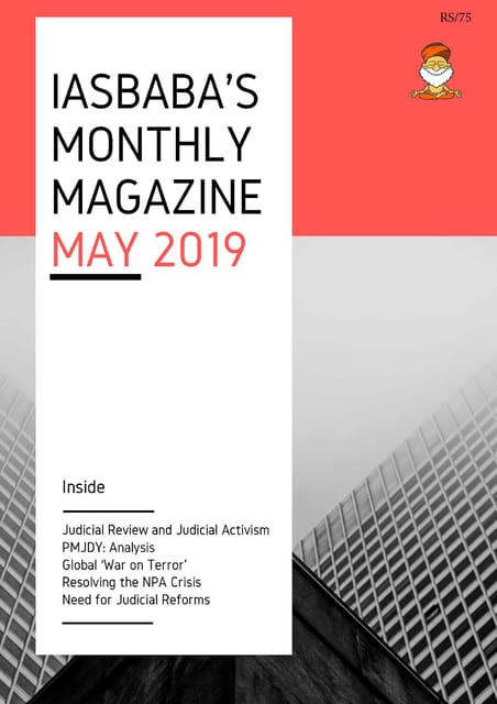 IAS Baba Monthly Current Affairs - May 2019 [PRINTED]