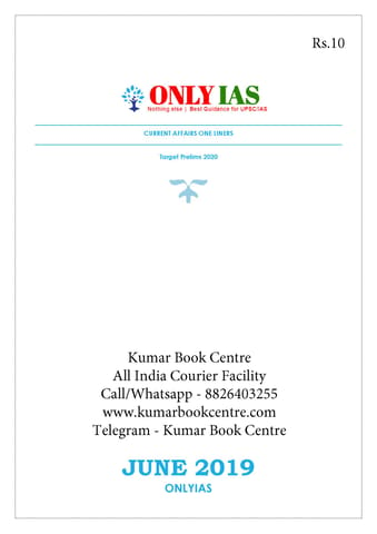 Only IAS One Liners - June 2019 [PRINTED]