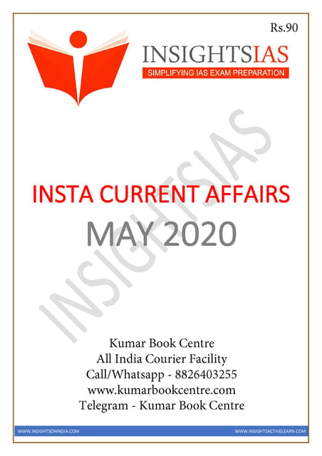 Insights on India Monthly Current Affairs - May 2020 - [PRINTED]