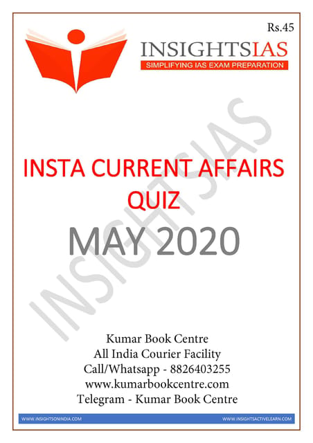 Insights on India Daily Quiz - May 2020 - [PRINTED]