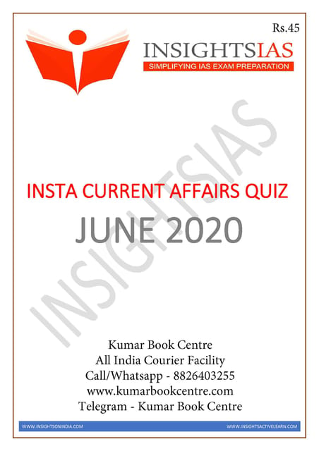 Insights on India Daily Quiz - June 2020 - [PRINTED]