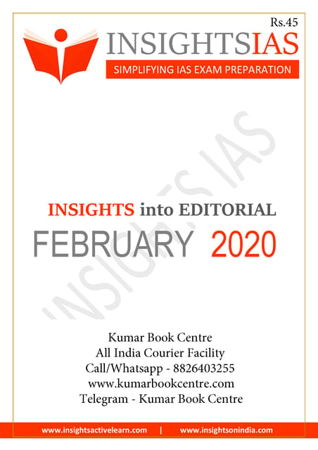 Insights on India Editorial - February 2020 - [PRINTED]