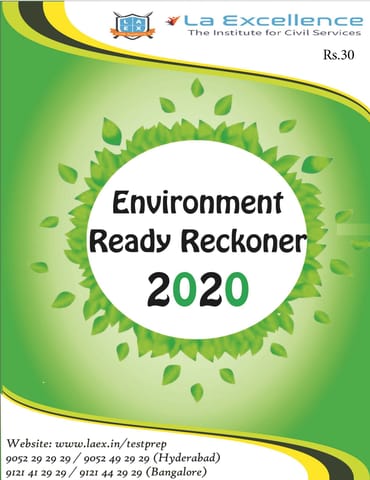 La Excellence Ready Reckoner 2020 - Environment- [PRINTED]