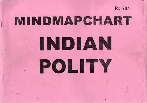 Mindmap Chart - Indian Polity - [PRINTED]