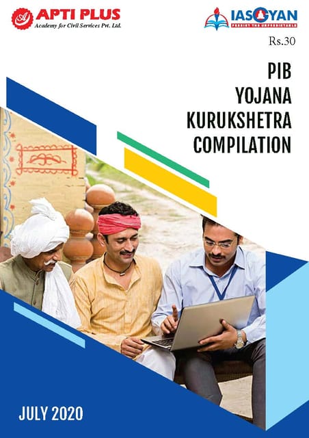 Apti Plus PIB Yojana Kurukshetra Compilation - July 2020 - [PRINTED]