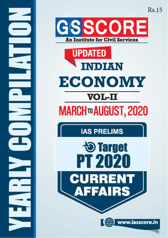 GS Score Target PT 2020 Yearly Compilation - Indian Economy 2 - [PRINTED]