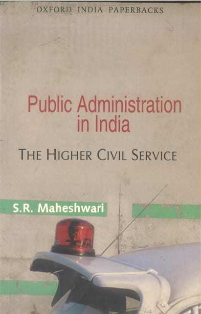 Public Administration By S.R. Maheshwari