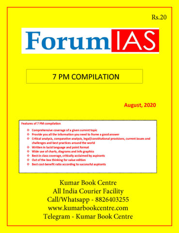Forum IAS 7pm Compilation - August 2020 - [PRINTED]