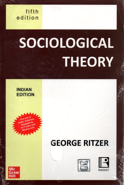 Sociological Theory By George Ritzer 5th/Ed