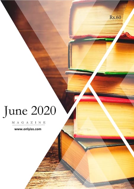 Only IAS Monthly Current Affairs - June 2020 - [PRINTED]