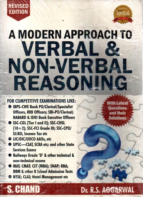 Verbal & Non Verbal Reasoning By Dr. R.S.Agrawa;l