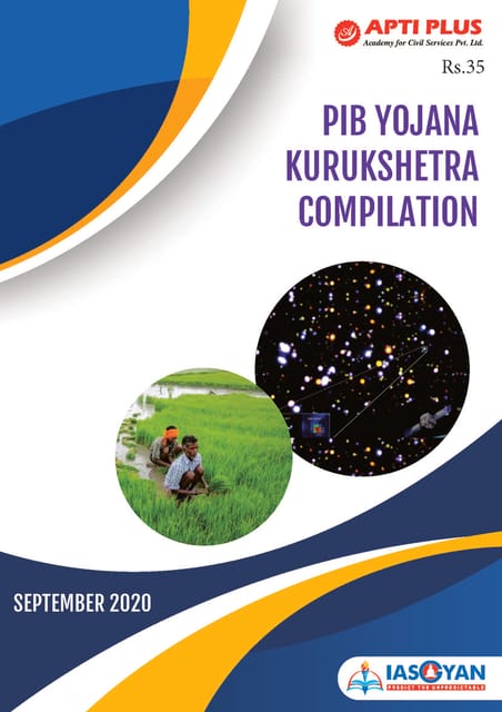 Apti Plus PIB Yojana Kurukshetra Compilation - September 2020 - [PRINTED]