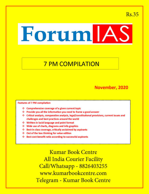 Forum IAS 7pm Compilation - November 2020 - [PRINTED]